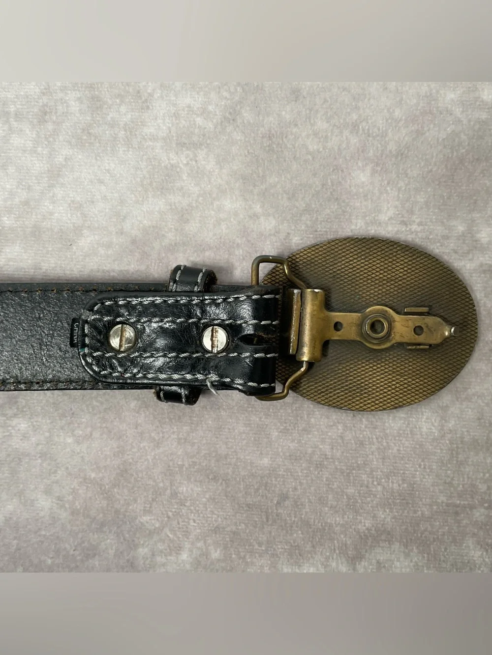 5.11 Tactical Belt Mens Size XL 40-42 Black Leather Military Army Brass Buckle